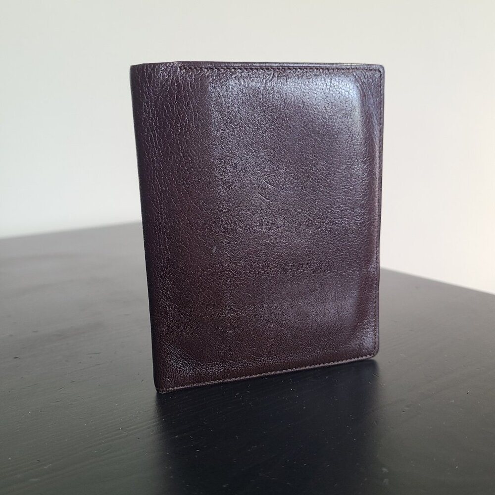 Loewe Bifold Wallet Slim Brown Calf Leather